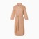 Women's waffle robe and I am 3/4 sleeve, size 46-48, beige, 100% cotton, 200g/m2