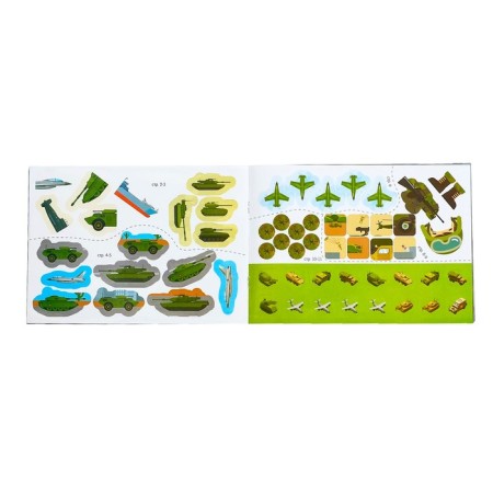 Stickers reusable set "for boys", 3 pcs. 12 p.-3