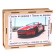 Puzzle series Fantasy "Machine", 54 parts, size - 28 × 18.5 cm, red color