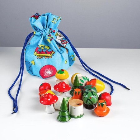 "Magic bag" Forest painted, mix