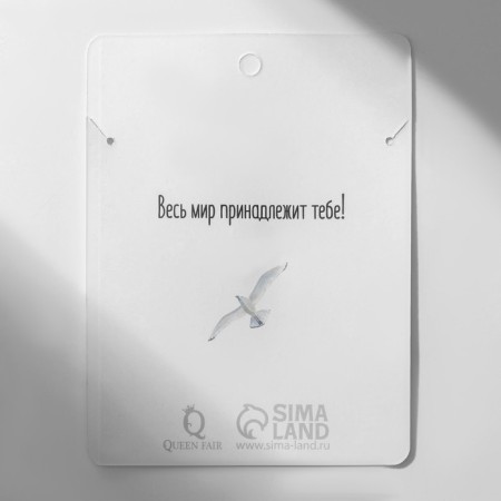 Dream Coke Sea, white color in silver, 45 cm-4