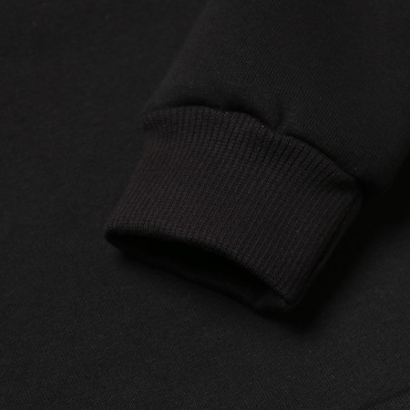 Children's sweatshirt, black color, height 110 cm-2