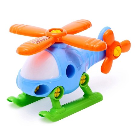 The designer of the screw "helicopter", 16 elements-1