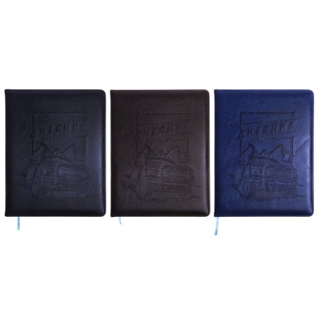 School diary for grades 5-11, PVC cover, "car", mix