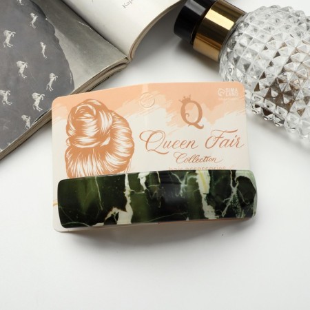 Half-out hair clip "Aliot" 9 cm, mix-3