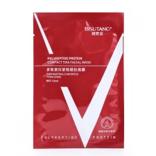 Mask - tightening for the zone of the chin with the effect of lifting with polypyptics and proteins, 15 g