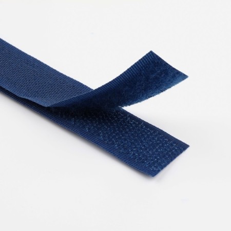 Velcro, 20 mm × 25 ± 1 m, dark blue color-1