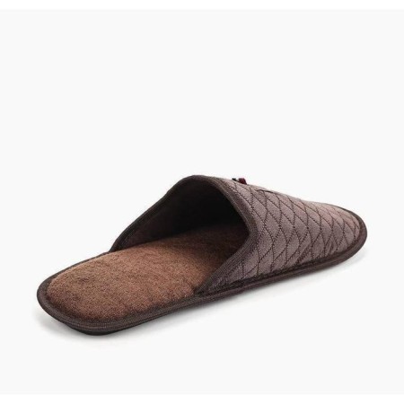Slippers # 3 male, size 39.5, color of coffee-1