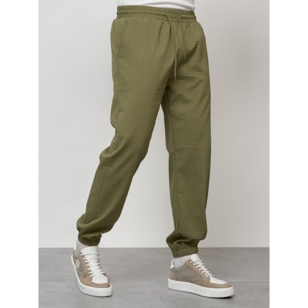 Male tracksuit, size 52, khaki color-6