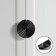 Furniture handle Cappio m/o = 64, black color