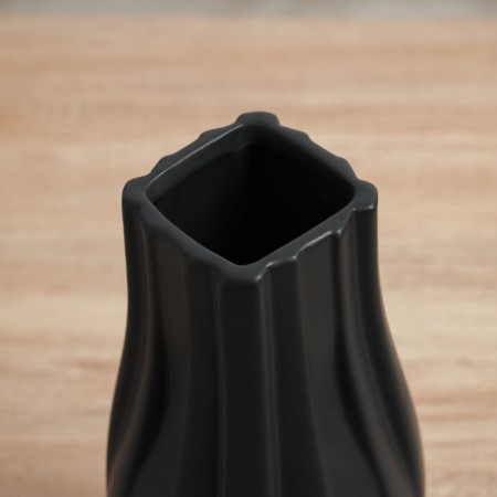 VAZA Keramics Table "Allesio" 25.5x12 cm, black-2
