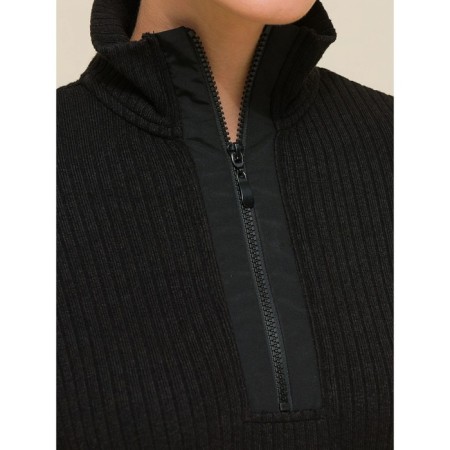 Women's dress, size 44, black color-5