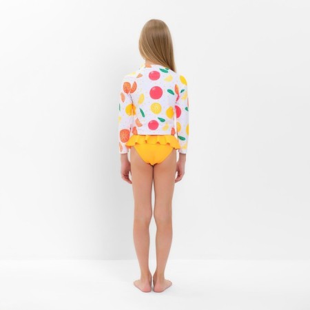 Separate children's Minaku swimsuit with sleeves, height 116-122-2