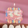 Candle for cake the number "35", giant, 7.5 cm