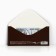 Money envelope "for a real man", wooden boards, 16.5 × 8 cm