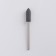 Silicone cutter for polishing, medium, 5 × 16 mm, in a plastic case, black color
