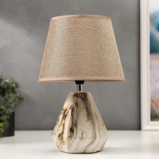 Table lamp 16254/1BG E14 40W Beige 23x23x35 cm Risalux