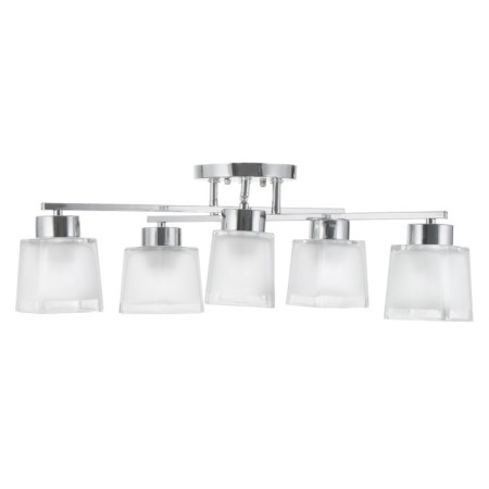 Ariel chandelier 6x60W E27 chrome 66x66x20cm Ritter-3
