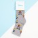 Socks Mickey Mouse, 25-27 cm, gray
