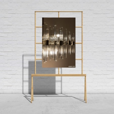 Chandelier on the rod Matilda A1064PL-12CC, E14, 12x40 W, 82x82x68 cm, chrome-4