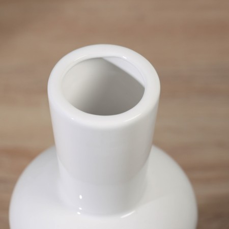 VAZA Ceramics Table "Grayson" Rings, 24x1 cm, white-1
