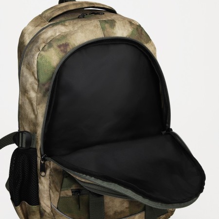 Tourist backpack, 22 l, 2 lightning departments, 5 external pockets, ZFTS, green color-8