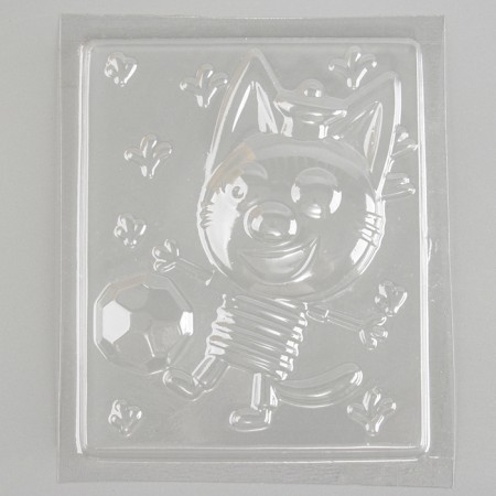 Gypsum bas -relief "Three cats. Korzhik "-1