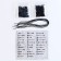 Set for creating a bracelet from the beads "ABC Morse", the color is black