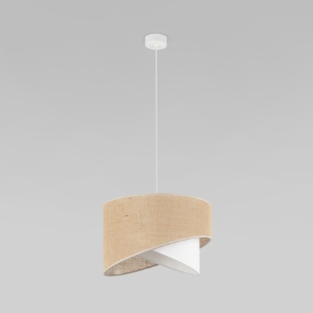 Suspended lamp TK Lighting Marlon 4826, E27, 1x40W, 380x380x1700 mm, white color
