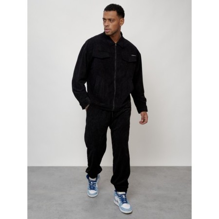 Sports suit men's, size 54, black color-10