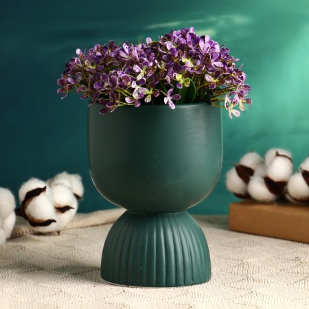 Kashpo - Vase "Cup" 15x11cm Green