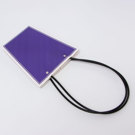 Flower bag purple moisture-resistant, 17x17-11.5x11.5-20 cm 8-2