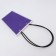 Flower bag purple moisture-resistant, 17x17-11.5x11.5-20 cm 8