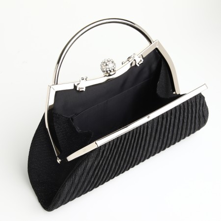 Female bag on farmar, black color-4