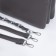 Bag Cross-Bodi with a zipper, gray color