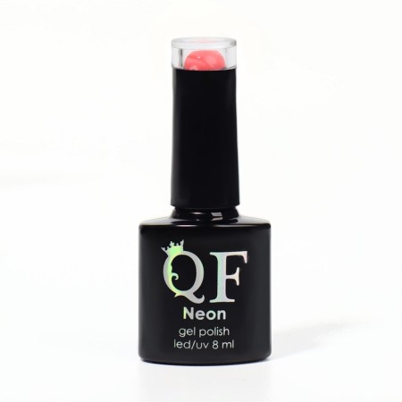 Neon nail polish gel, 3 phase, 8 ml, led/uv, pink color (65)-6