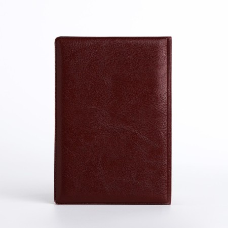 Cover for passport, burgundy color-1