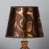 The desktop lamp with the lampshade E14 "Flowering" 33x20x16 cm