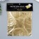 Potal for decorating a set of 50 sheets "gold" 14x14 cm in a package