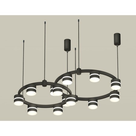 Ambrella Light Acrylic lamp, XR92091001, GX53 LED 12 W, black sand, white matte