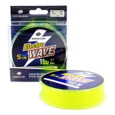 Леска Shii Saido Electro wave, L-150 м, d-0.148мм, test-1.72 кг, желтая