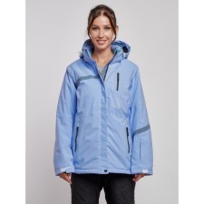 Ski jacket female winter, size 58, purple color