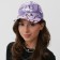 Minaku cap with inscriptions, lilac color, rr 58