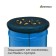 Mosquito mesh on a barrel, with a puff, d = 60 cm, Greengo