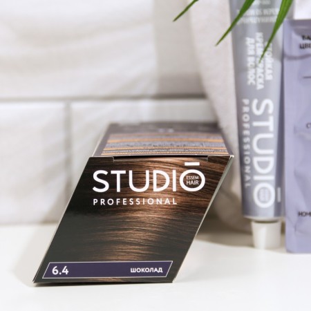 Studio Professional Studio Professional Hair Cream 3D Holography, tone 6.4 chocolate, 115 ml-3