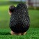 Garden figure "Hedgehog with acorns" 16cm