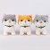 Soft toy "kitten", color mix