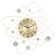 Wall clock, series: openwork, "nostalia", D-60 cm, dial 22 cm