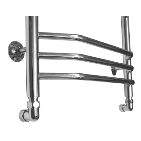 Water towel Domoterm "Laura", P10, 10 crossbars, 500 x 800 mm, chrome-2