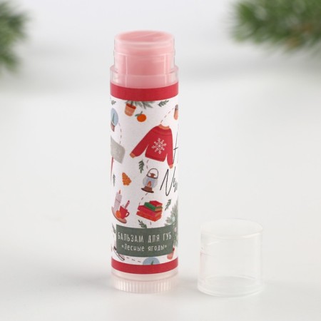 Gift New Year's Set of Notepad, Hand and Balm for the Lip "Believe in Miracles"-5